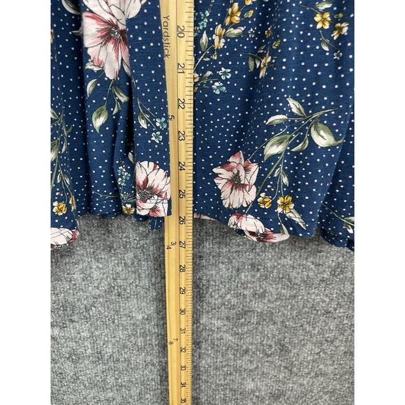 Torrid Boho Cottage Peasant Prairie Lace Empire Floral Women's Top Sz 3 - Picture 5 of 10